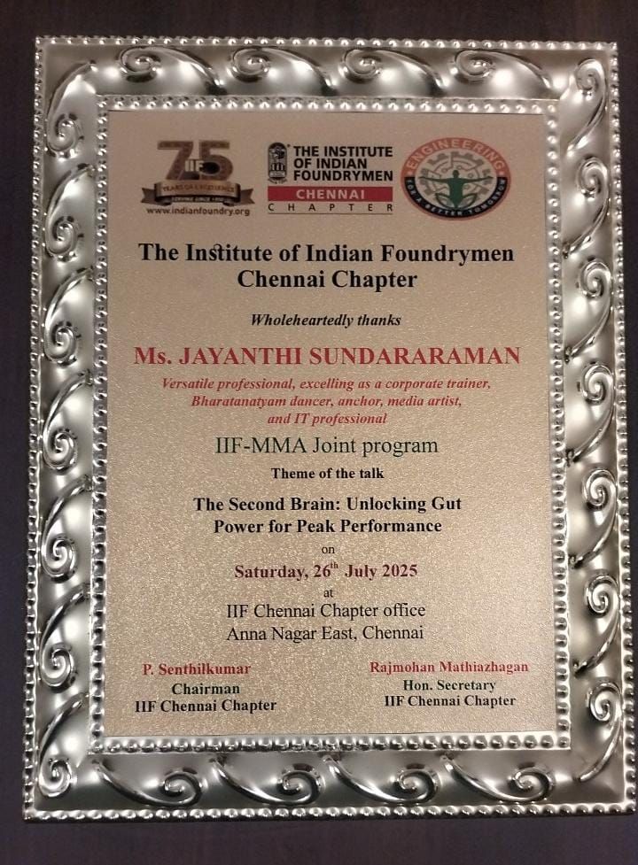 Jayanthi Sundar speaking at IIF-MMA Joint Program
