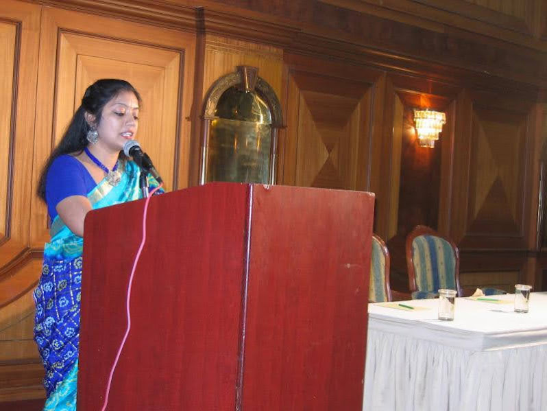 Jayanthi Sundar as Master of Ceremony