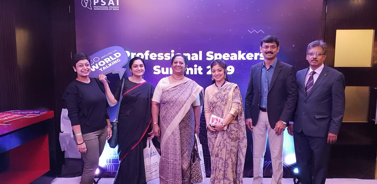 Jayanthi Sundar - Member of Professional Speakers Association of India