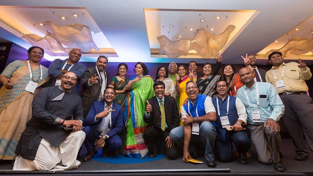 Jayanthi Sundar as MC at PSAI event